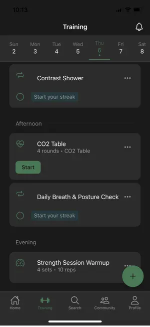 Spire: Breath Training & Tech screenshot 3