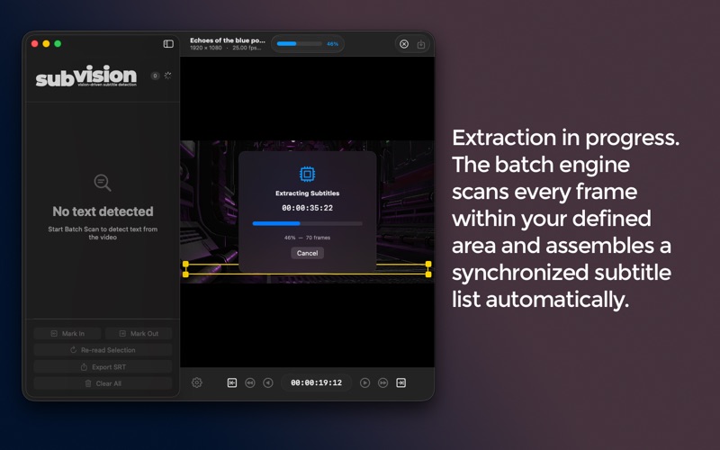 SubVision screenshot