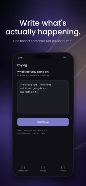 Psylog.me screenshot 2