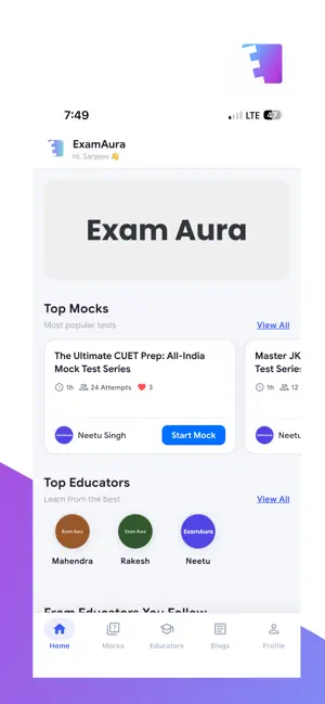 Exam Aura screenshot 2