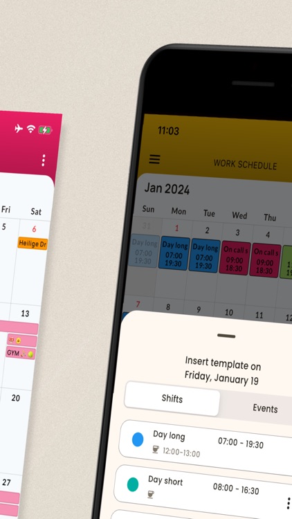 Shift Calendar - Megashift
