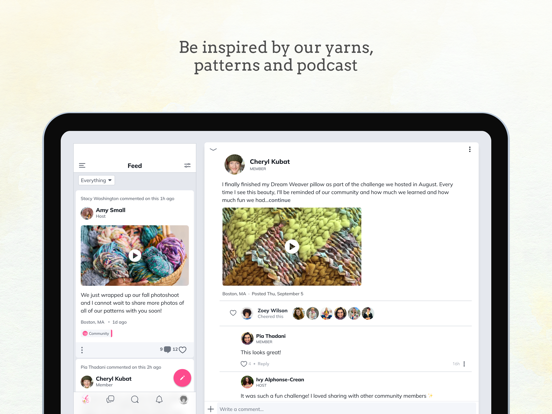 Knit Collage iPad screenshot 5 - Education app