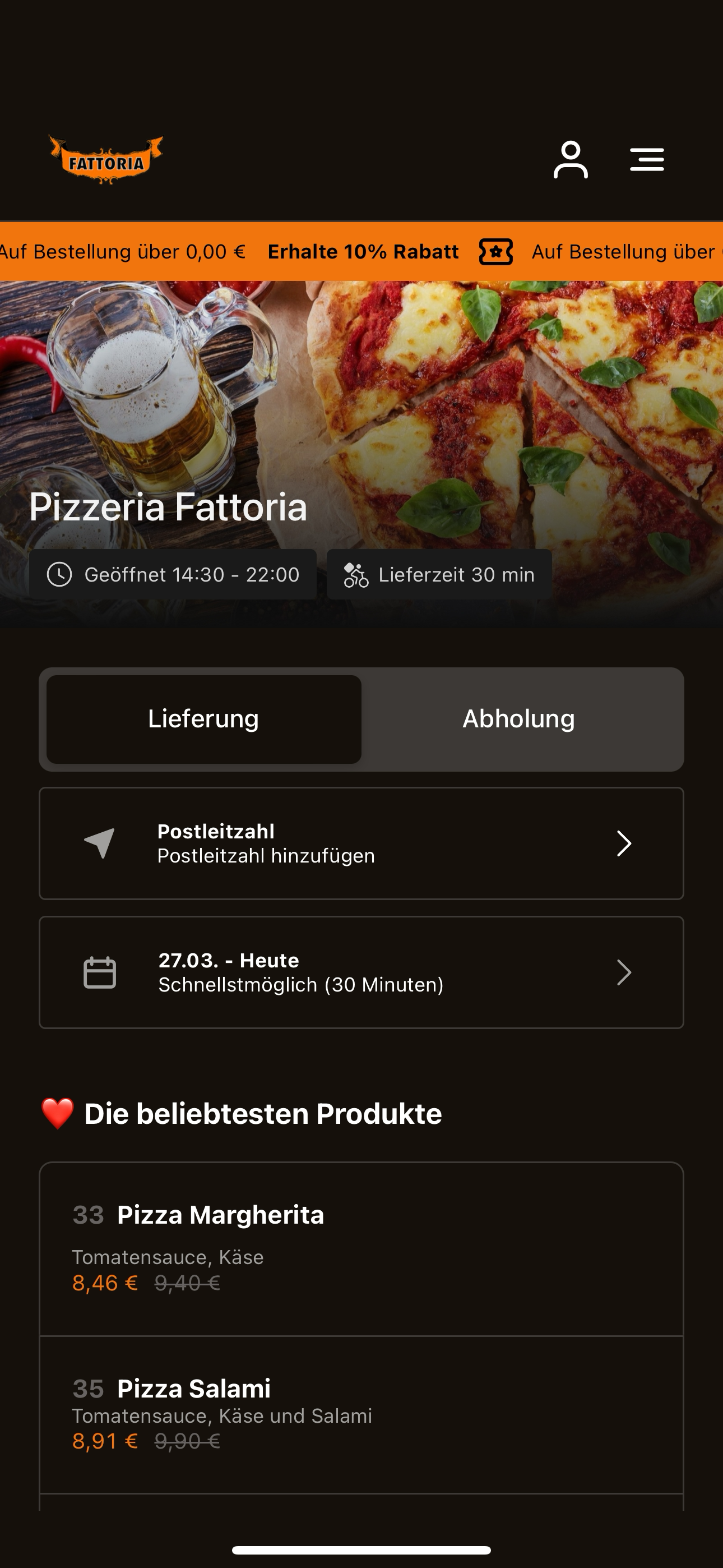 Pizzeria Fattoria