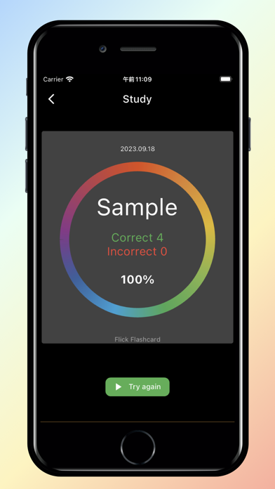 Flick Flashcard: AI Study Screenshot