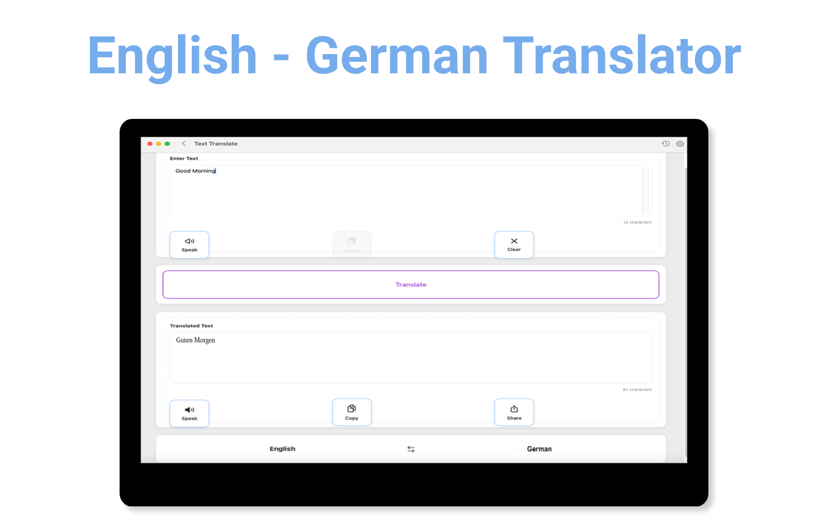 Eng - German Translator screenshot 15