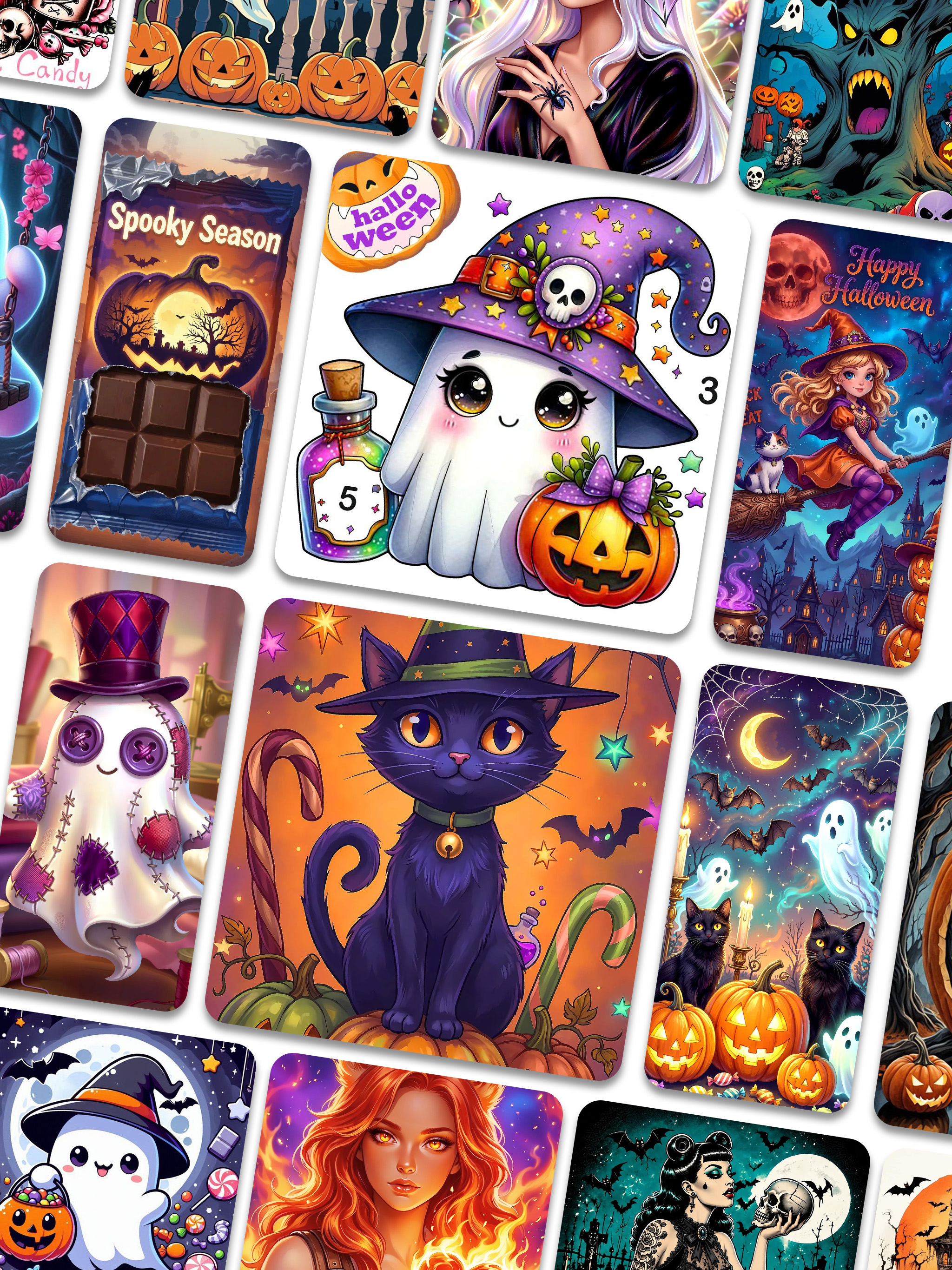 Halloween Color by Number Game screenshot 11