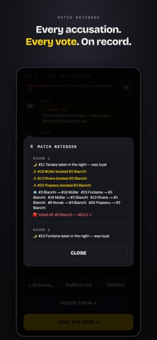 Mafia: Mole United iPhone screenshot