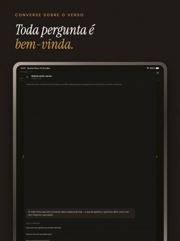 Verso: Versículo do Dia iPad screenshot 7