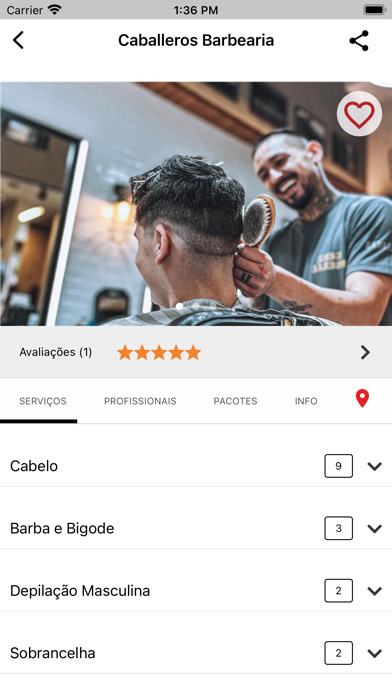 Barbearia Caballeros Screenshot