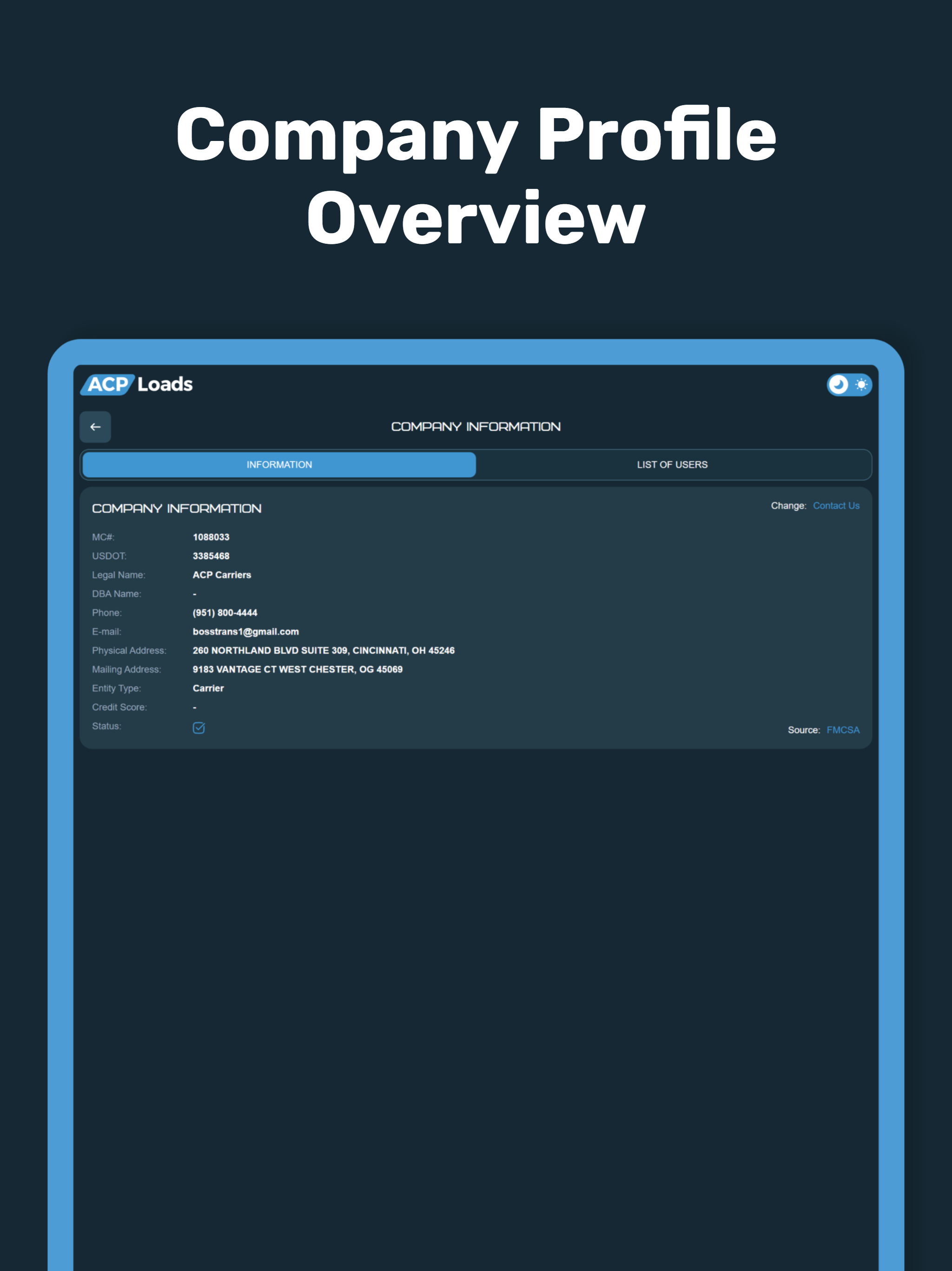 ACP Loads screenshot 15