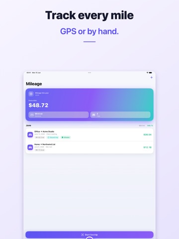 ReceiptFox: Expense Scanner iPad screenshot