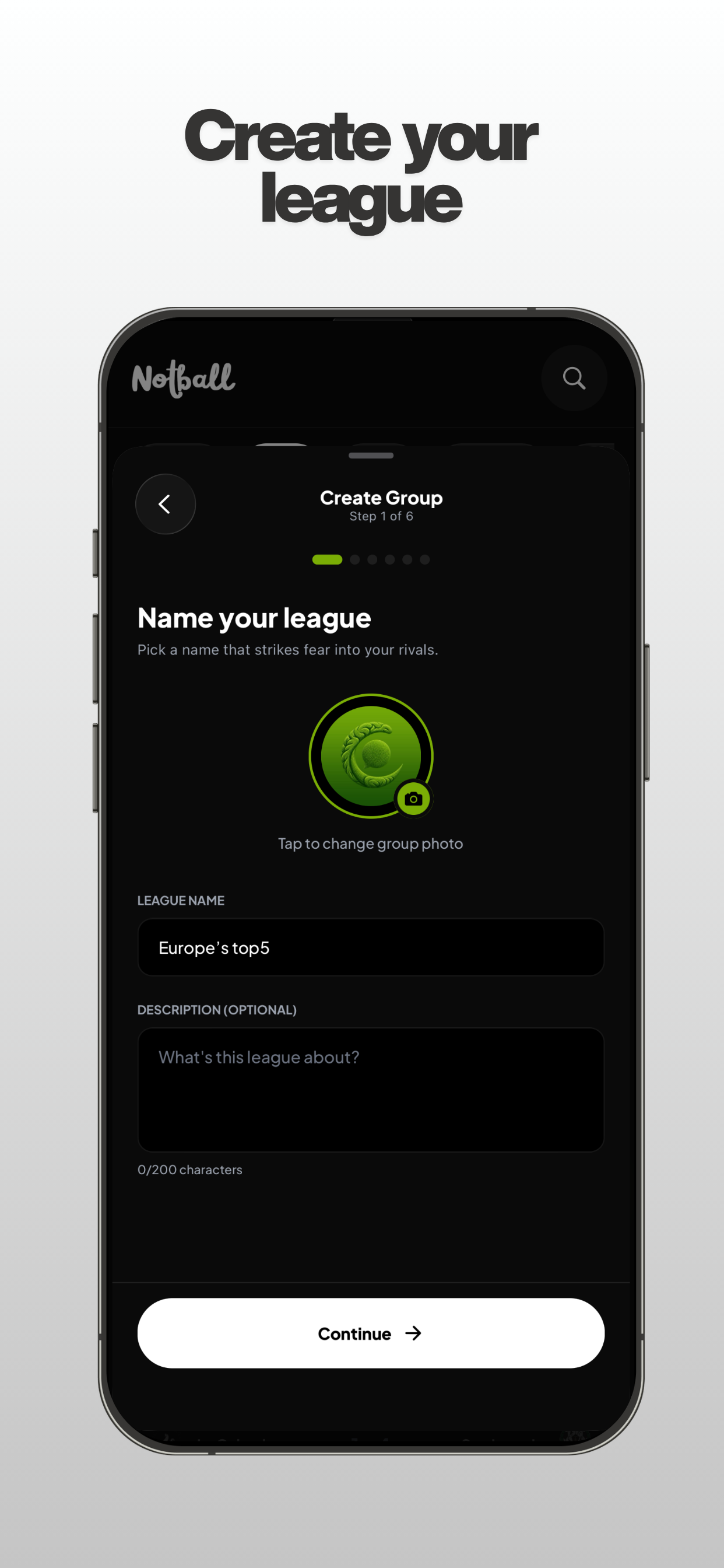 Notball: Predict with Friends screenshot 3