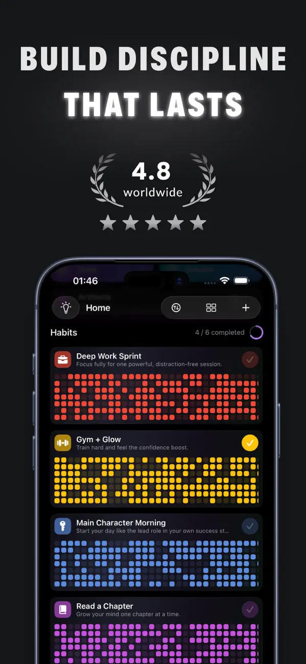 #1. Habit Tracker - Mindle (iOS) 由: Bilol Mamadjanov