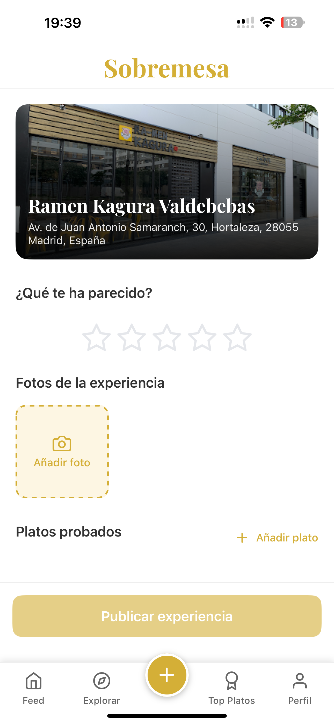 Sobremesa screenshot 8