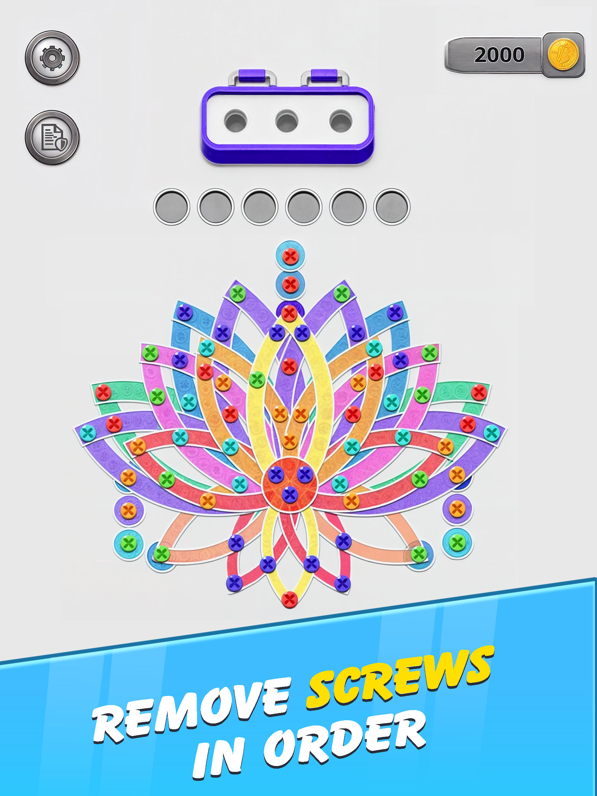 Screw Jam: Unscrew Pin Puzzle