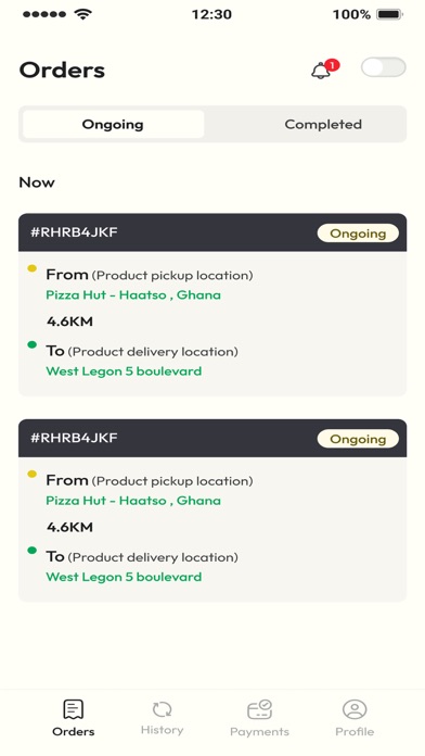 App screenshot