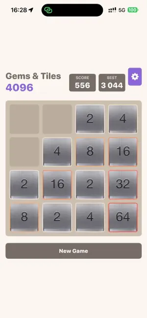 Gems And Tiles 4096 screenshot 2