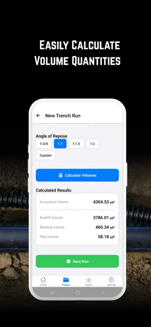Trench Calculator screenshot 3
