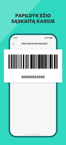 Mano EŽYS screenshot
