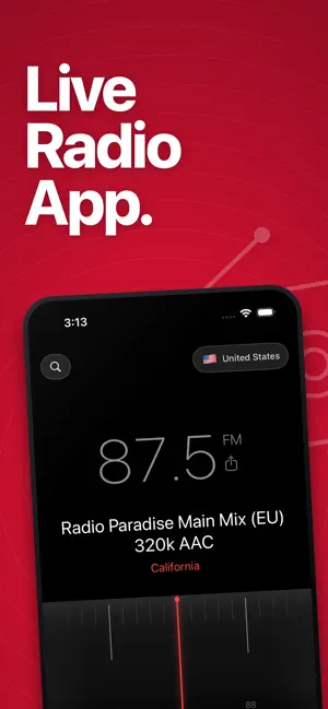 Radio App - FM & AM Stations screenshot 1