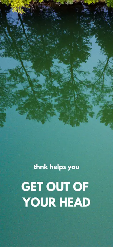 thnk: voice-based reflection screenshot 1