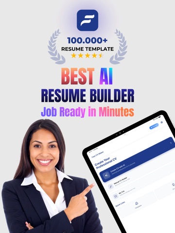 FastCV Maker: Resume Generator iPad screenshot