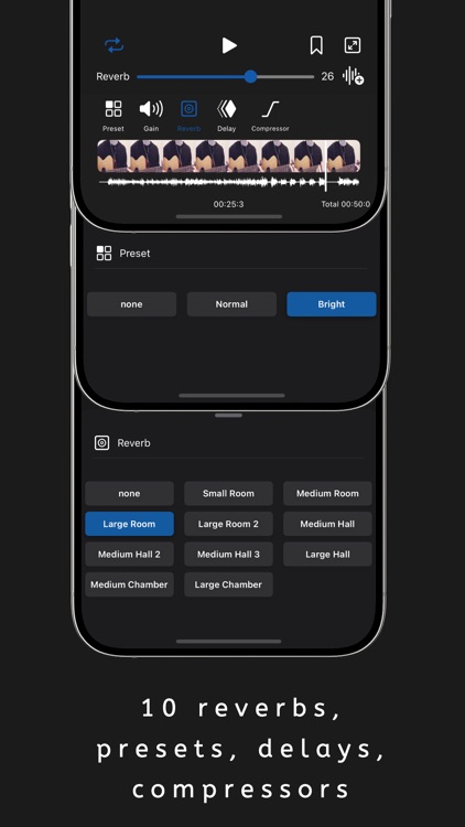 Acoustic -Vocal recording app