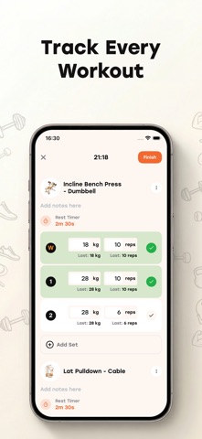 Repify: Gym Tracker & Plans Screenshot 2 of 9