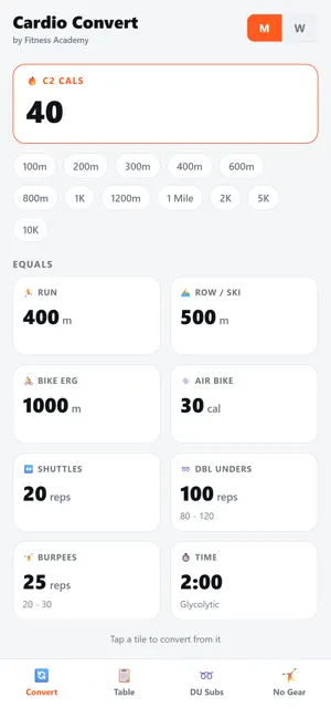 Cardio Convert screenshot 3
