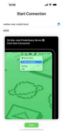 FinderQuery Client screenshot