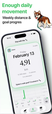 PawTrail: Dog Walking Tracker screenshot