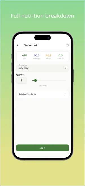 Calorie Counter - FoodNote screenshot 3