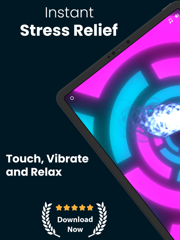 Tap to Calm: Stress Relief
