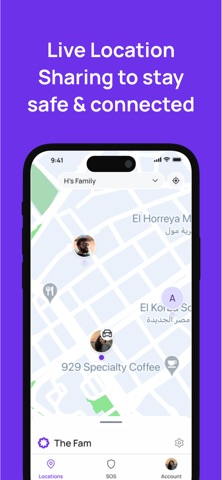 Hiryo: Location Sharing App Screenshot 3 of 4