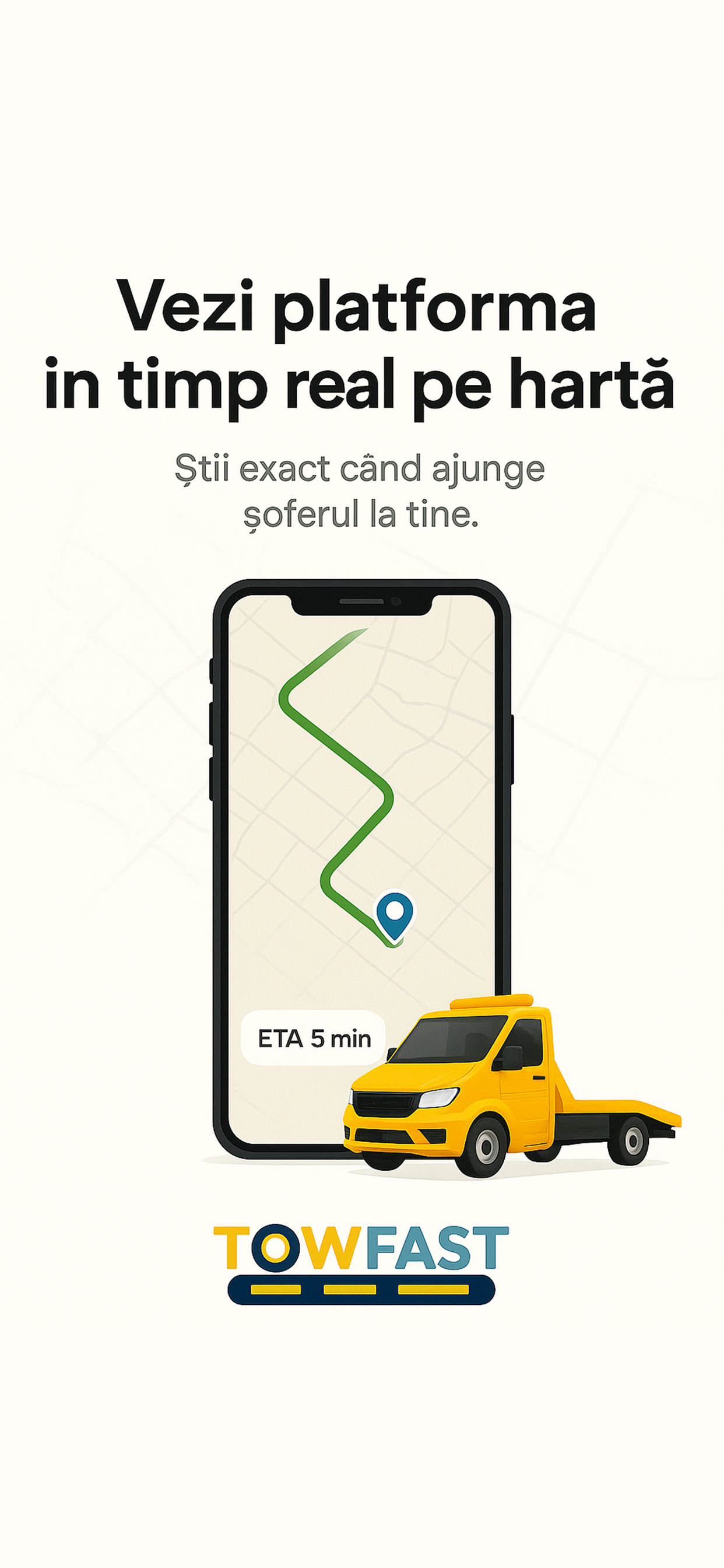 TowFast: Cere o Tractare Auto