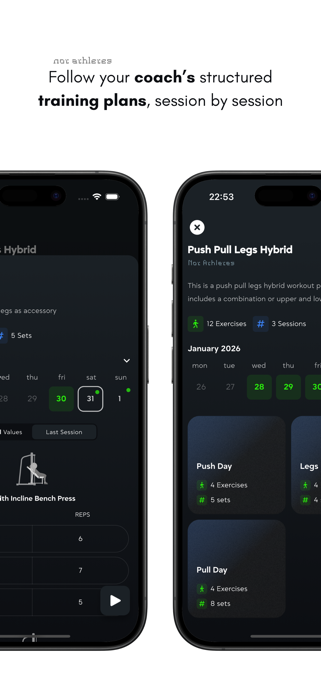 Not Athletes Training Screenshot 2 of 5