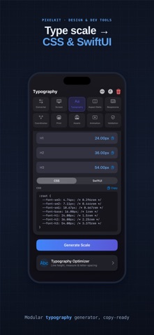 PixelKit: Design & Dev Tools screenshot
