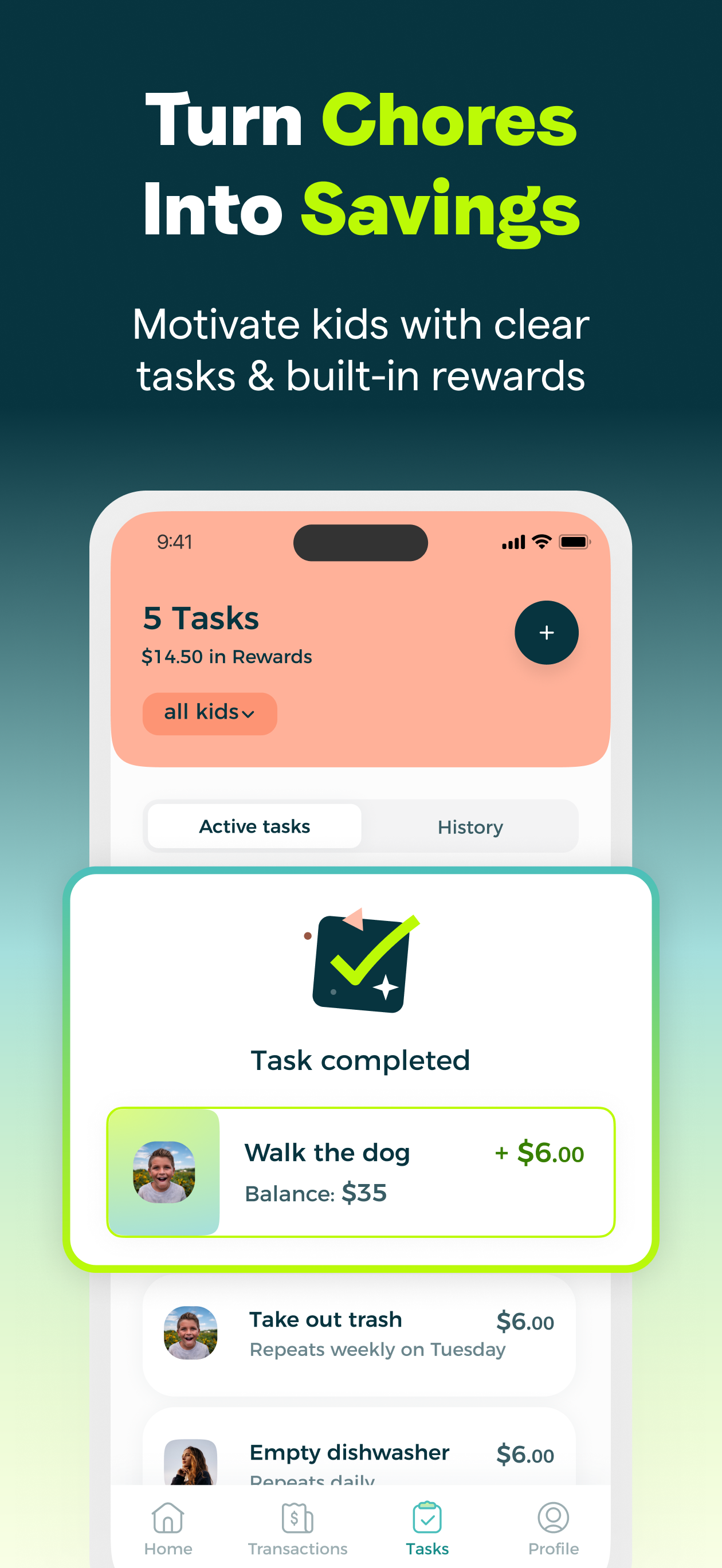 Spendsafe: Money App for Kids