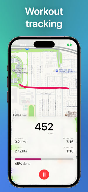 Steps - Pedometer & Workouts Screenshot