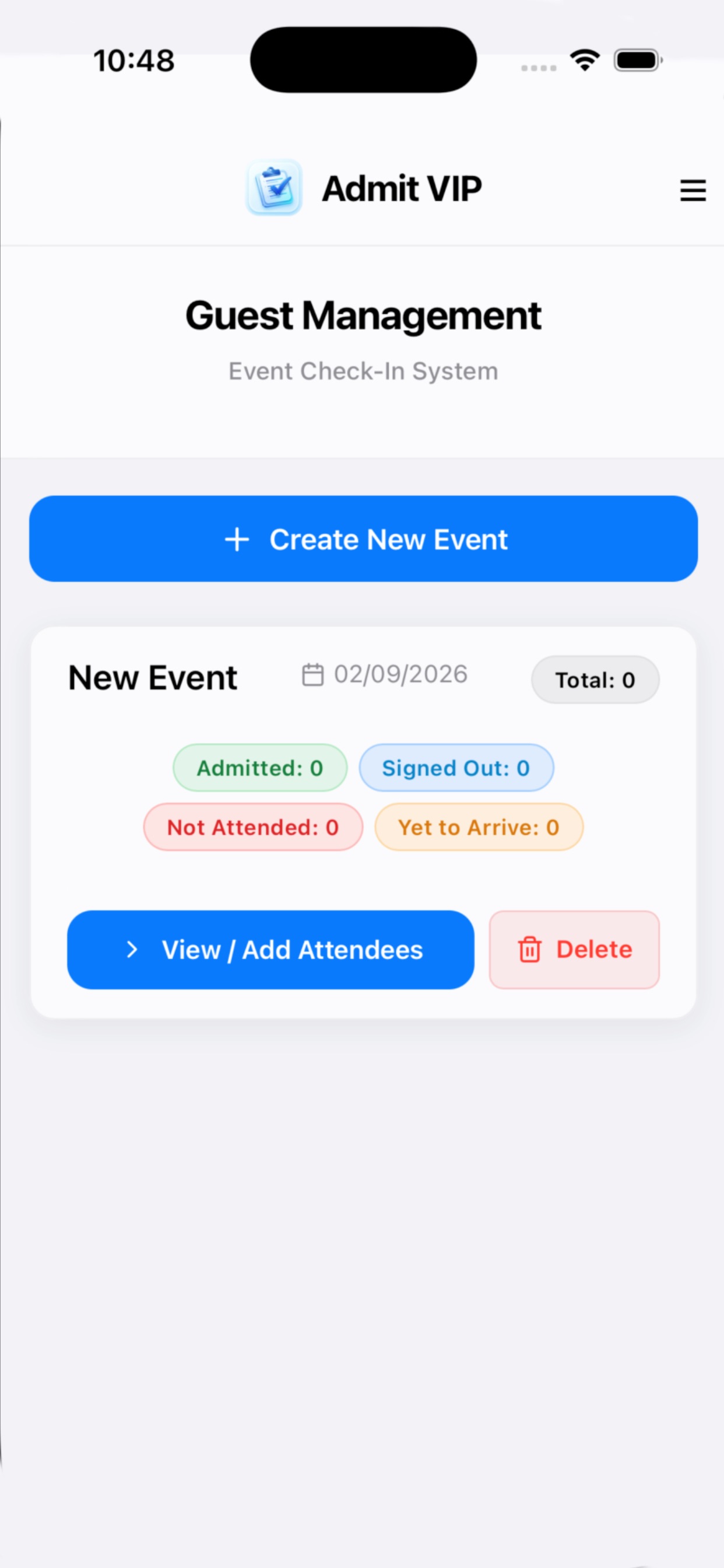 Screenshot 2 of Admit VIP