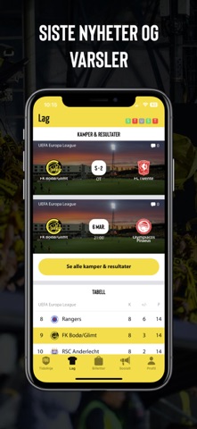 FK Bodø/Glimt screenshot