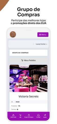 Meu Pacote USA screenshot