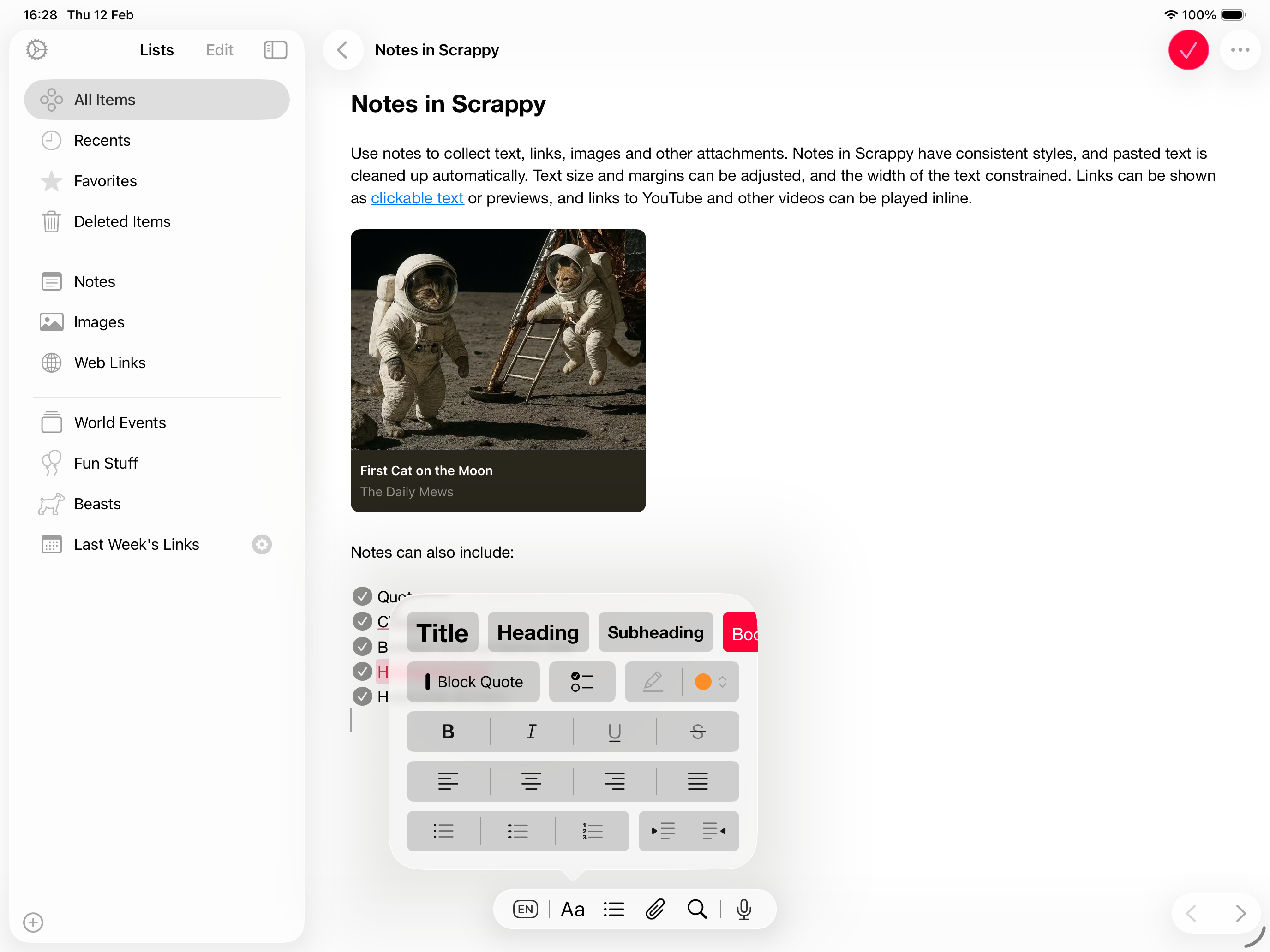 Scrappy — Digitial Scrapbook