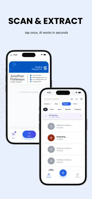 CardNet AI – Business Card CRM screenshot 2