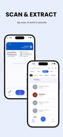 CardNet AI – Business Card CRM screenshot