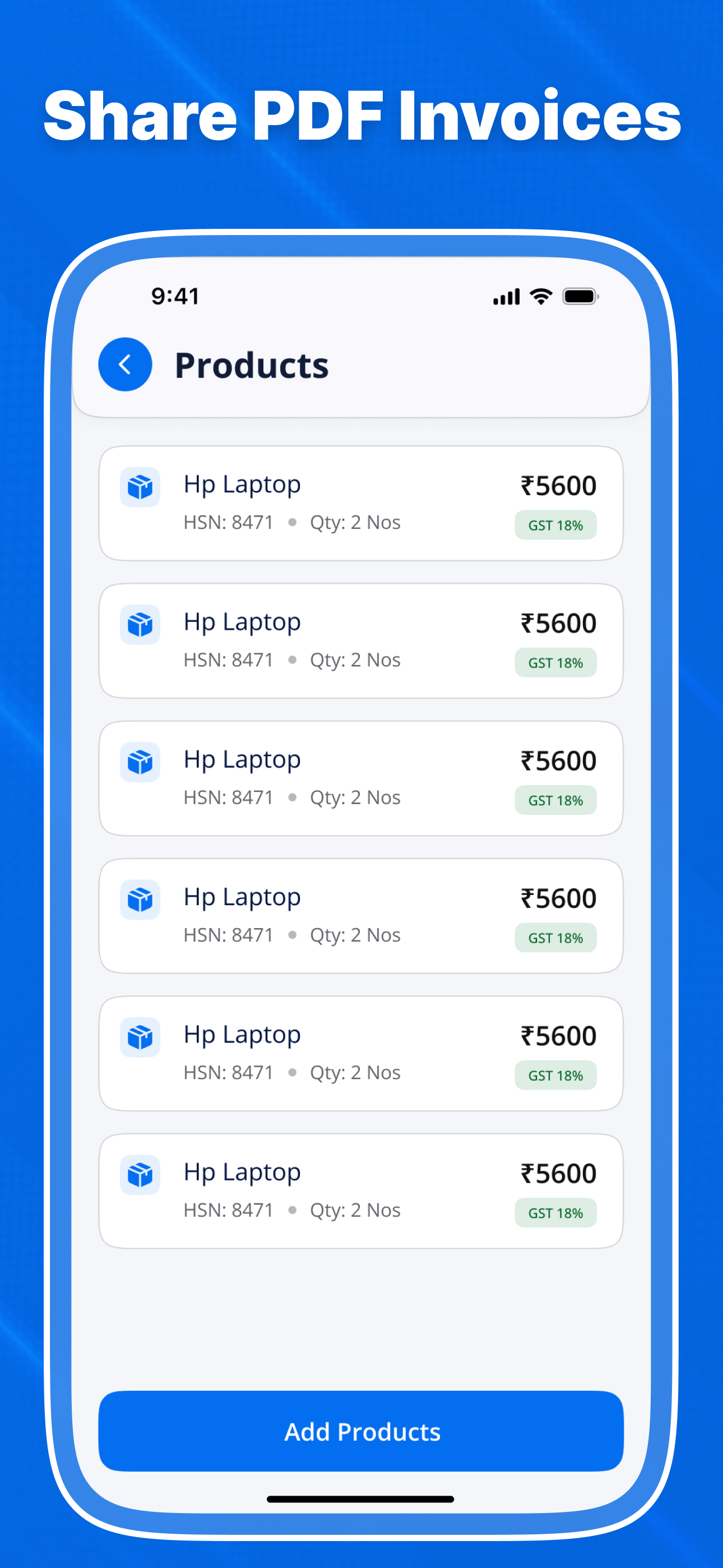 Gst Invoice and Billing app