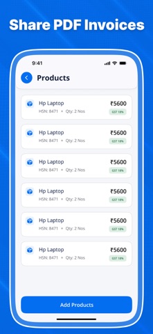 Gst Invoice and Billing app screenshot