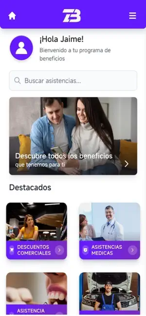 Tala Beneficios screenshot 1
