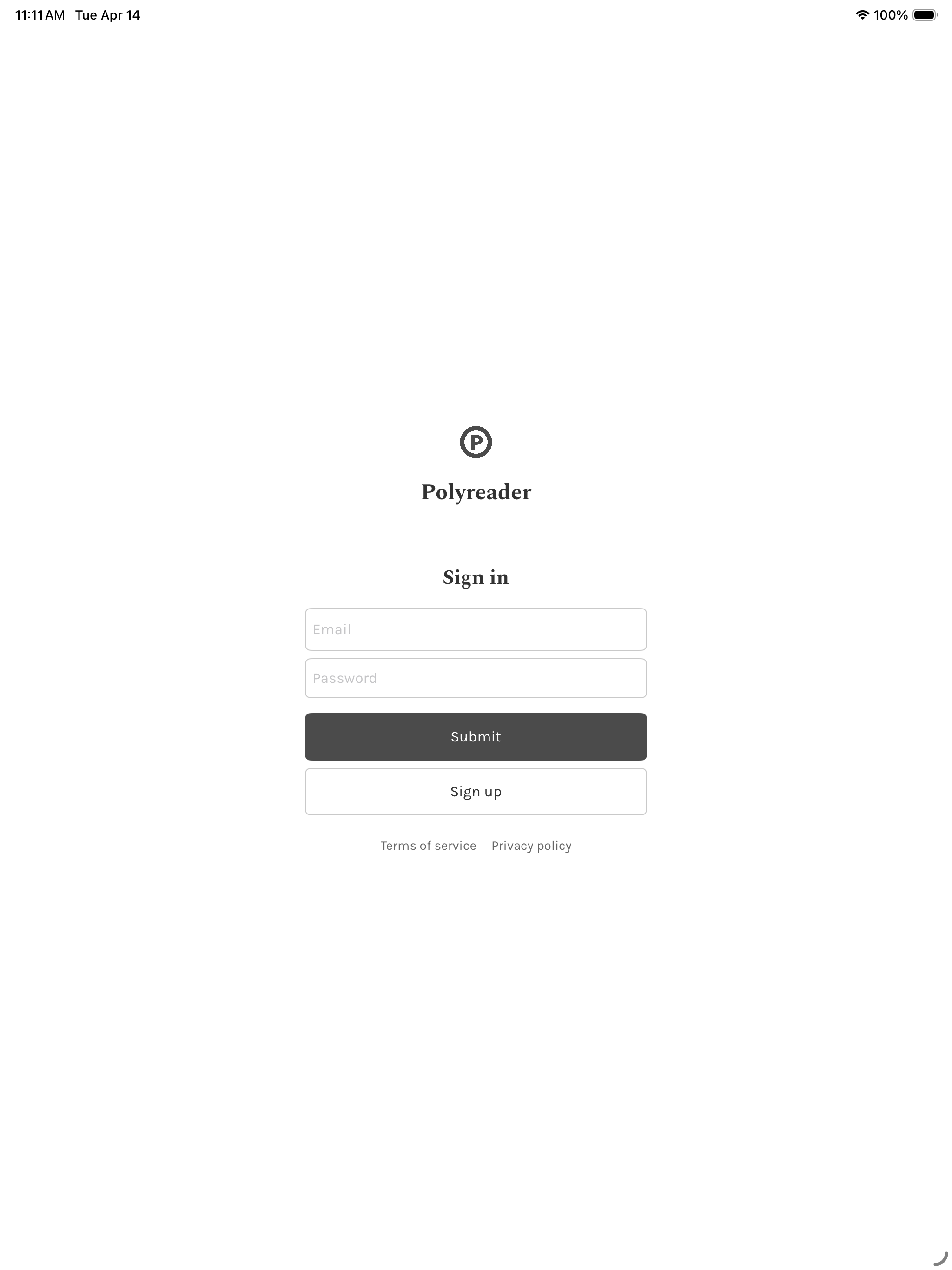 Polyreader - Read It Later