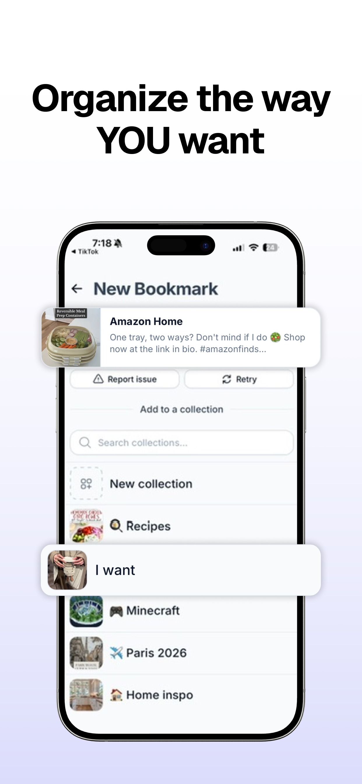 Mivory: Bookmark Manager screenshot 3